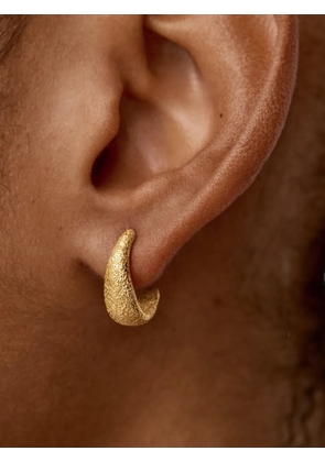 Monica Vinader small Antica hoop earrings - Gold