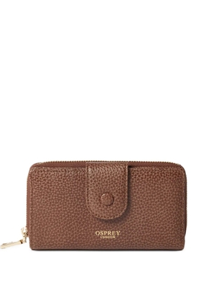 Osprey medium Core leather wallet - Brown