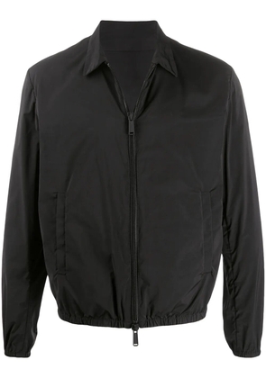 DSQUARED2 logo print bomber jacket - Black