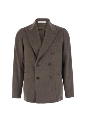 Tagliatore Montecarlo double-breasted blazer - Brown