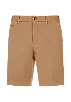 PT Torino belt-loop shorts - Brown
