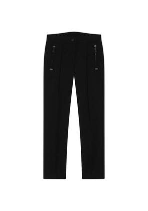 Moncler Grenoble logo-patch stirrup ski trousers - Black