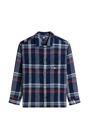 Tommy Hilfiger check-print long-sleeve shirt - Blue