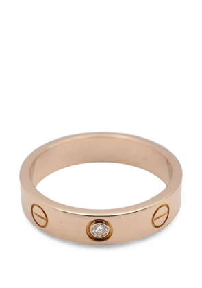 Cartier 2010s mini Love diamond ring - Pink