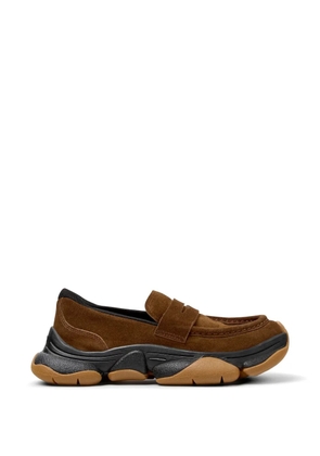 Camper Karst suede loafers - Brown