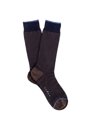 Hogan striped rib-trimmed socks - Blue