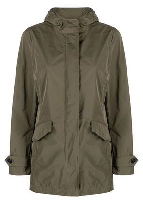Woolrich lightweight hooded parka - Green