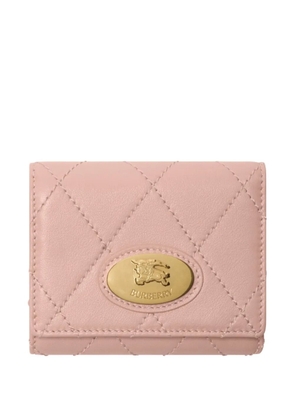 Burberry quilted leather wallet - Pink