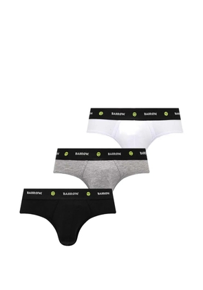 BARROW logo-waistband briefs (pack of three) - Neutrals