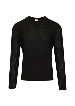Paul Smith crew-neck merino wool sweater - Black