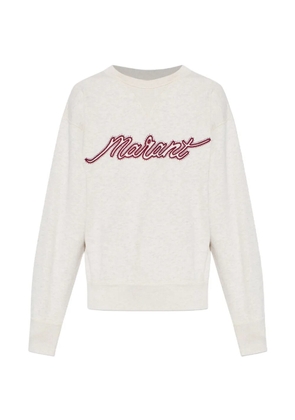 MARANT ÉTOILE Rise logo-embroidered sweatshirt - Neutrals
