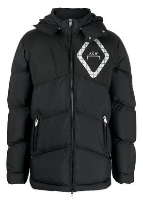 A-COLD-WALL* hooded padded jacket - Black