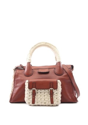 Chloé Pre-Owned 2006-2021 Leather Edith satchel - Brown