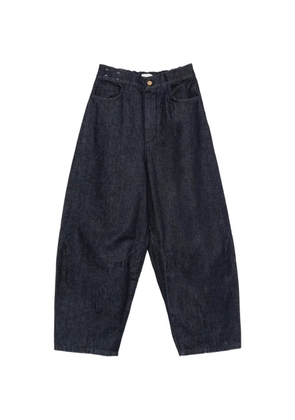 Alysi elasticated-waistband jeans - Blue