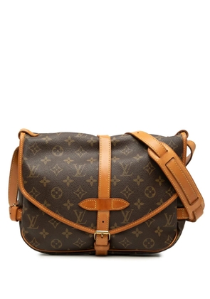 Louis Vuitton Pre-Owned 1995 Monogram Saumur 30 crossbody bag - Brown