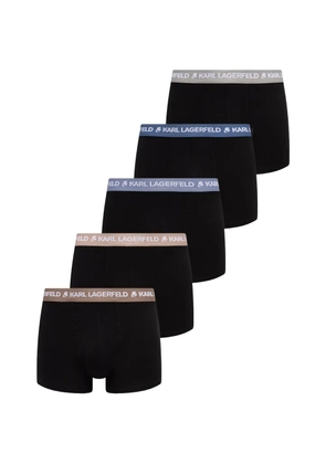Karl Lagerfeld logo-waistband boxers - Black