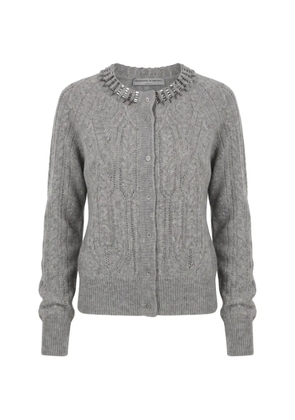 Ermanno Scervino embellished-details cardigan - Grey