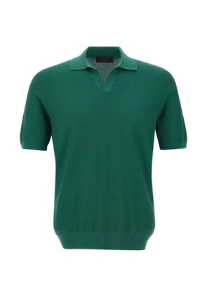 Gran Sasso V-neck T-shirt - Green