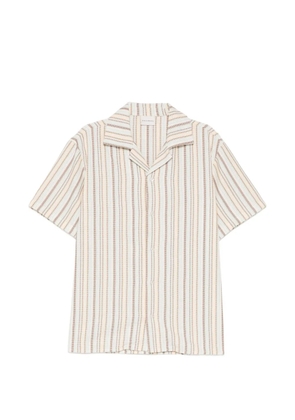 Drôle De Monsieur Chemise Rayée shirt - Neutrals