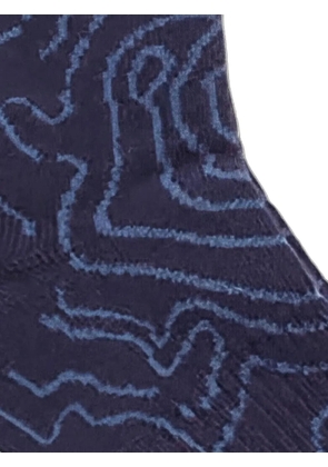 Gramicci Contour Line socks - Blue