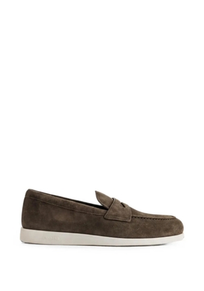 Church's Saddle suede loafers - Green