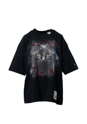 Maison MIHARA YASUHIRO cat-printed T-shirt - Black