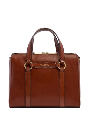 The Bridge large leather tote bag - Brown