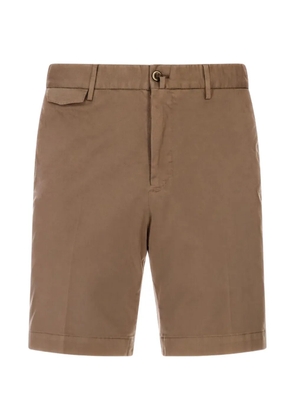 PT Torino pressed-crease tailored shorts - Brown