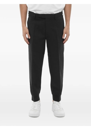 Neil Barrett cuffed-hem tailored trousers - Blue
