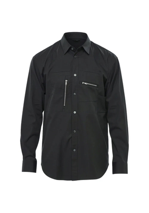 Comme Des Garçons multi-pocket zip-detail shirt - Black