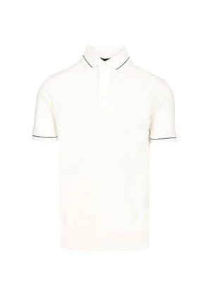 Emporio Armani logo-detail short-sleeve polo shirt - White