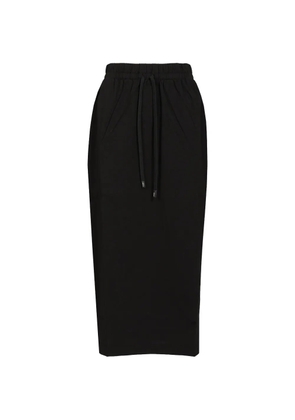 Weekend Max Mara drawstring-waist midi skirt - Black