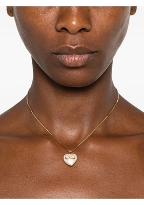 Valentino Garavani VLogo Signature heart necklace - Gold