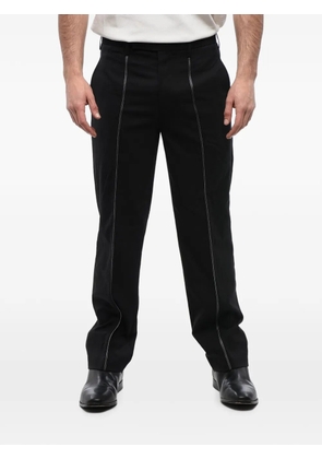 Neil Barrett contrast-stitch slim-fit trousers - Black