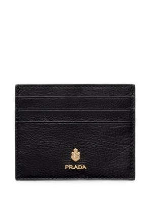 Prada leather card holder - Black