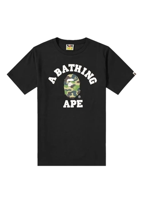 A BATHING APE® ABC Camo College 'Black/Green' T-shirt
