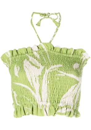 Bambah Linden cropped top - Green
