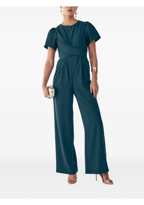 ST MRLO crossover-waist jumpsuit - Blue