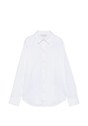Max Mara Fiacre long-sleeve button-up shirt - White