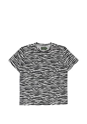Denim Tears zebra-print T-shirt - White