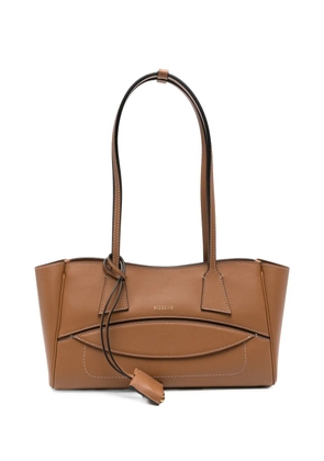 HIDESINS logo-print shoulder bag - Brown