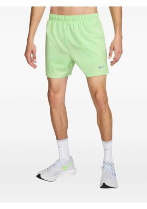 Nike logo detail shorts - Green