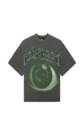 GODSPEED graphic-print T-shirt - Grey