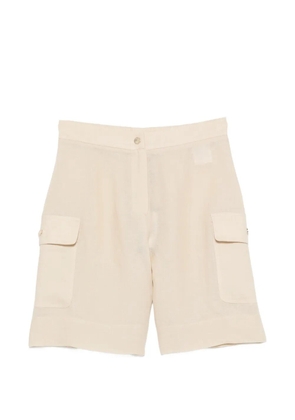 Clips pocket-detail shorts - Neutrals