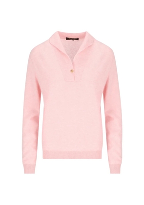 Loro Piana Sergio polo-collar sweater - Pink