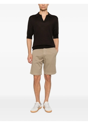 Jacob Cohën George stretch-cotton shorts - Neutrals