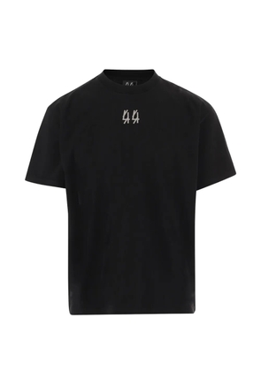 44 LABEL GROUP logo-print short-sleeve T-shirt - Black