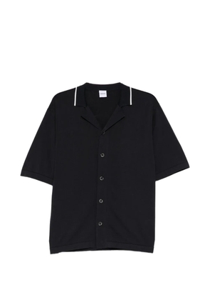 ASPESI camp-collar knitted shirt - Blue