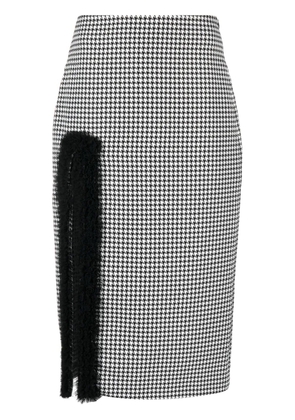 Viktor & Rolf Hollywood Dream slit midi skirt - White