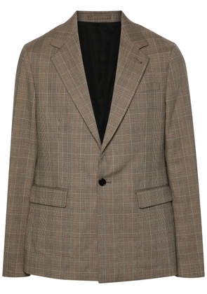 AllSaints Maffrett fine-check blazer - Neutrals
